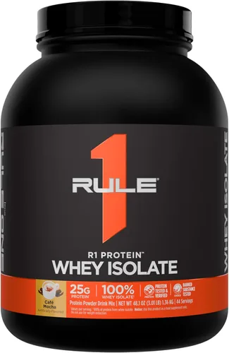 Miniatura 51 de Rule 1 R1 Proteína de suero aislada - con 25g de proteína y 6g de BCAA exclusivamente de fuentes aisladas e hidrolizadas para la recuperación