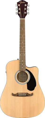 Miniatura 7 de Fender FA-125CE - Guitarra electroacústica Dreadnought, con garantía de 2 años, Sunburst Rayos de sol