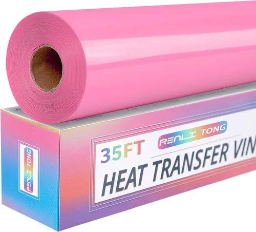 Miniatura 26 de RENLITONG - Vinilo verde frutal para planchar HTV de 12 pulgadas por 15 pies, vinilo de transferencia de calor para rollos de camisetas HTV