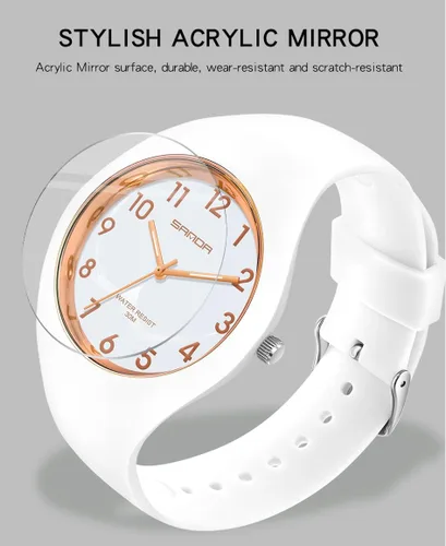 Miniatura 3 de XCZAP Reloj electrónico impermeable del cuarzo de las señoras de los deportes de la serie