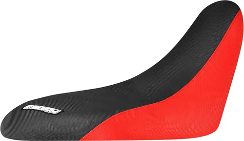 Miniatura 22 de Enjoy Mfg Funda de asiento - Compatible con Yamaha Raptor 700 700R 2006-2024#193 (Todo negro/costillas azules)
