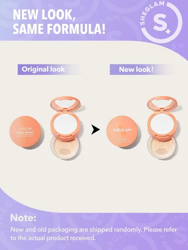 Miniatura 9 de SHEGLAM Insta-Ready - Polvo facial suelto debajo de los ojos, arena suave Arena lisa