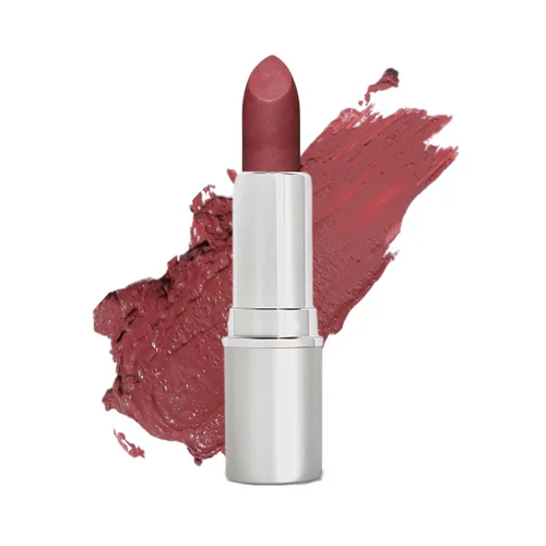 Miniatura 23 de Honeybee Gardens Truly Natural - Lápiz labial de larga duración, bermudas, rosa coral medio mate, naturalmente hidratante y nutritivo, vegano, sin