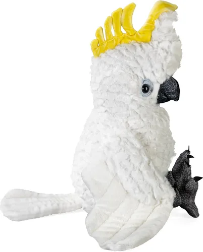Miniatura 5 de Wild Republic Colección de artista, cacatúa con cresta de azufre, regalo para niños, 15 pulgadas, juguete de peluche, relleno es botellas de agua