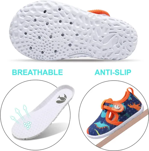 Miniatura 275 de FEETCITY Baby Boys Girls Water Sport Shoes Barefoot Kids Aqua Socks Quick-Dry Beach Swim Pool Shoes