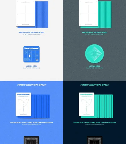 Miniatura 3 de TESORO El Segundo Paso: Capítulo Uno 1er Mini Álbum PhotoBook Versión Contenido+Póster+Seguimiento Kpop Sealed (RANDOM)