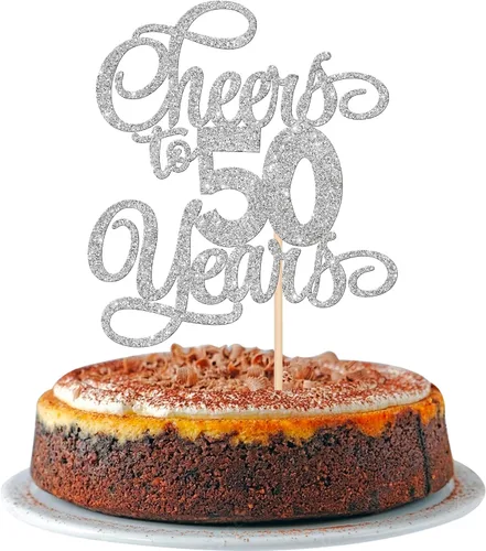 Miniatura 27 de 1 pieza de decoración para tartas de 40 años con purpurina para pastel de 40 años, 40 años, decoración fabulosa para tartas de cumpleaños de 40 Negro