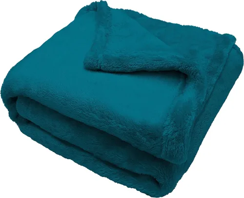 Miniatura 19 de Comfort Lab Manta de franela de felpa, suave, ligera, manta de forro polar para regalo, para sofá, cama y decoración del hogar, manta de forro polar