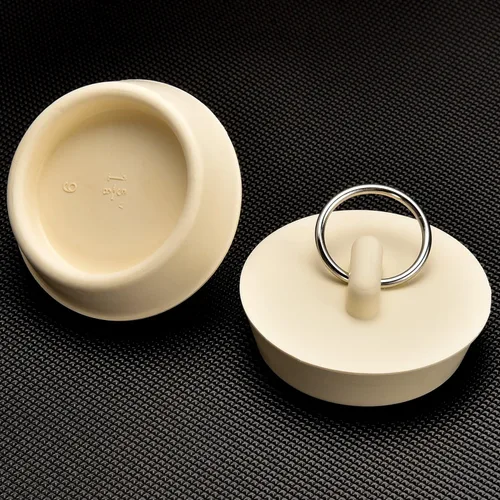 Miniatura 3 de Hestya Juego de 4 tapones de drenaje de goma para bañera, fregadero y tapón de drenaje con anillo para colgar para bañera, cocina y baño