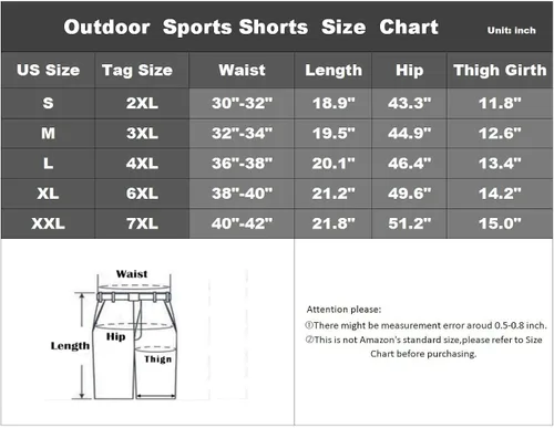 Miniatura 7 de MAGCOMSEN Pantalones cortos deportivos para hombre, de secado rápido, con bolsillos con cremallera, para gimnasio, entrenamiento, senderismo