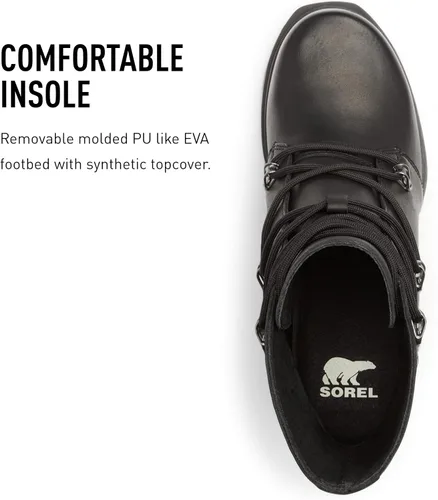 Miniatura 5 de SOREL Joan of Arctic Wedge III - Botas de cuña de gamuza impermeables para mujer