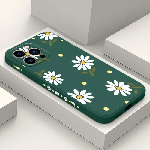 Miniatura 20 de LEECG Funda para iPhone 13 con diseño de mariposas y flores, diseño de astronauta, funda de teléfono con forro de microfibra suave, funda delgada