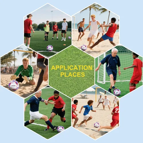 Miniatura 9 de Balón de fútbol tamaño 5 con bomba y aguja, fútbol profesional oficial para entrenamiento y juegos, desinflado para facilitar el inflado, regalo