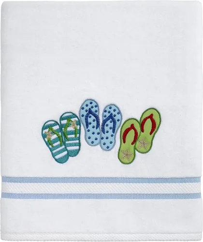 Avanti Linens - Toalla de baño, toalla de algodón suave y absorbente (colección Beach Mode)