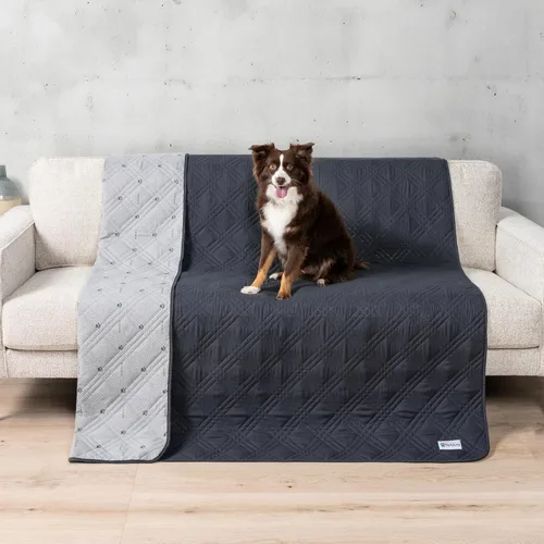 Miniatura 17 de PetAmi Funda de cama impermeable para perro, protector reversible de muebles para gatos y perros, manta lavable para asiento de sofá, 102 x 82 Beige