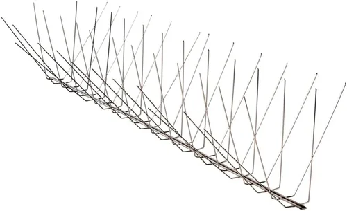 Miniatura 7 de Nixalite Pigeon Spike - Pico de acero inoxidable para pájaros (tiras de 10 pies, 5-2 pies)