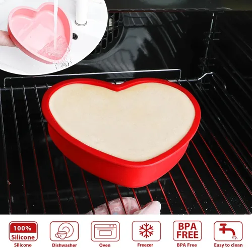 Miniatura 8 de Webake Moldes de silicona para pasteles de conejo de Pascua para hornear, lindos moldes de conejo rompibles de chocolate 3D para tartas, juego de 2