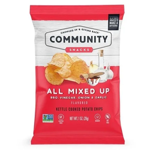 Miniatura 2 de Community Snacks Papas Fritas (All Mixed Up, 1 Onza (Paquete de 80))
