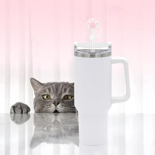 Miniatura 3 de Stanley Cup - Cubierta de popote para copa Stanley, 6 unidades, compatible con vasos Stanley de 30 y 40 onzas, accesorios para tazas Stanley