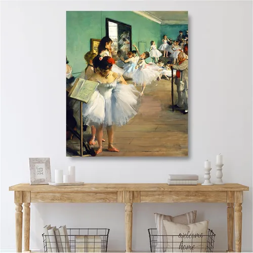 Miniatura 477 de A&T ARTWORK Campo de trigo con cipreses de Van Gogh Las reproducciones de arte clásico mundial, impresiones en lienzo giclée para decoración