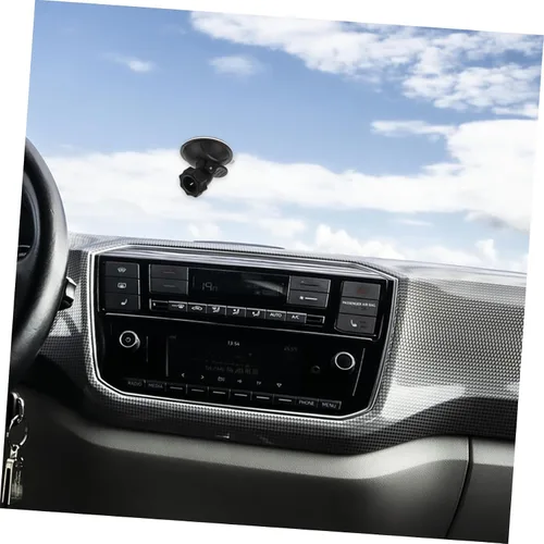 Miniatura 5 de Soporte para cámara de automóvil con base de ventosa de cabeza esférica para cámaras de tablero y dispositivos, fácil instalación, fijación segura