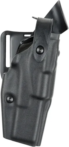 Miniatura 45 de Safariland 6360 ALS/SLS Mid-Ride Duty Rated Level III Retention Holster STX negro brillante.