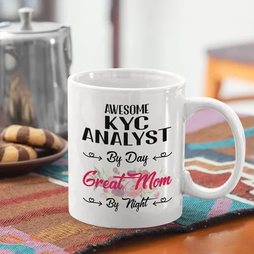 Miniatura 76 de Regalo del día de la madre de hija, hijo a mamá Taza de cerámica blanca de 11 oz, 15 oz - Analista Administrativo