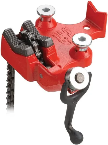Miniatura 6 de RIDGID Tornillo de banco de tornillo superior modelo BC810 40215, tornillo de banco para tubería y tubería de 1/2 a 8 pulgadas y tornillo superior