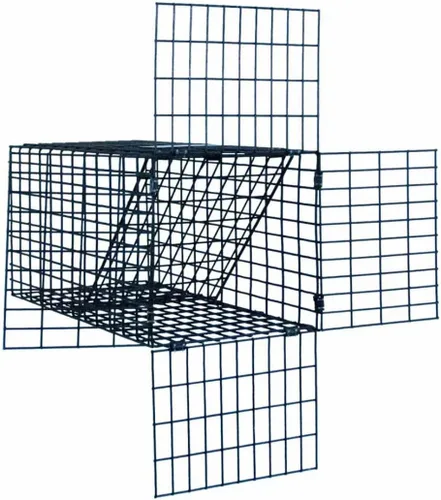Miniatura 7 de OWDE - Excluidor de puerta unidireccional de 3 pulgadas, trampa profesional de malla negra por suministros de control de vida silvestre, control