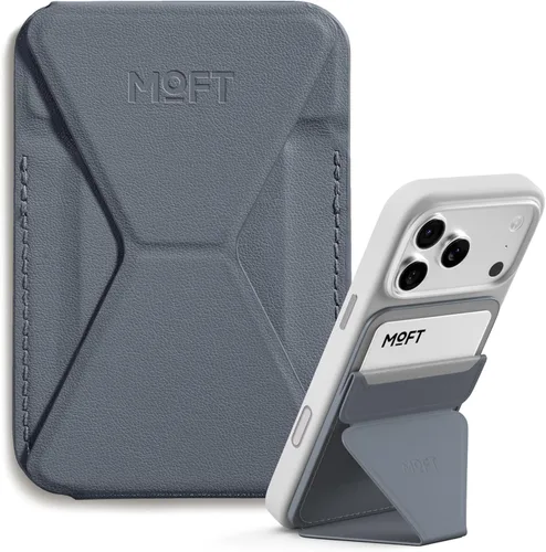 Miniatura 37 de MOFT Soporte magnético para cartera compatible con iPhone serie 17/16/15/14/13/12, ajuste de ángulo y soporte de teléfono compatible con MOVAS