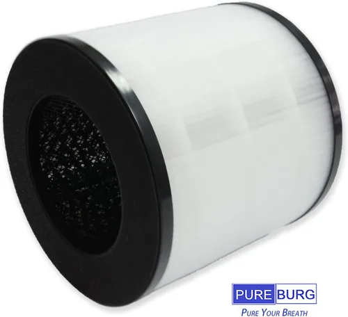 Miniatura 3 de PUREBURG Filtro de repuesto compatible con purificadores de aire MOOKA y KOIOS EPI153 EP1153 EPI-153 EP1-153, paquete de 2, filtración de carbón