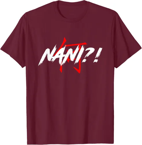 Miniatura 16 de Nani Meme Anime Japanese Camiseta, Negro, S