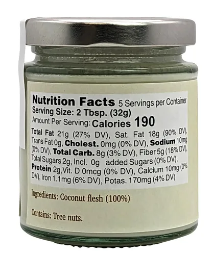 Miniatura 2 de Nutural World - Crema de Coco 6 Oz (6.00 oz) Ganador del Premio Gran Sabor