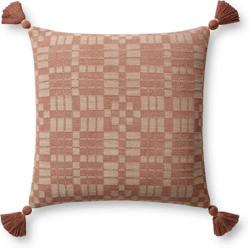 Miniatura 2 de Loloi Chris Loves Julia Ellery Collection PCJ0017 - Almohada de arcilla de 18 x 18 pulgadas