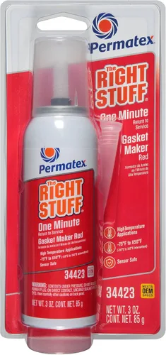 Miniatura 12 de Permatex 34628 Right Stuff - Máquina de juntas de alta temperatura, 90 minutos, color rojo, 3 onzas
