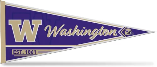 Miniatura 46 de Rico Industries NCAA Banderín Clásico de Fieltro para Decoración de Pared de 12" x 30" - Ideal para Decoración del Hogar/Dormitorio/Cueva de Hombre