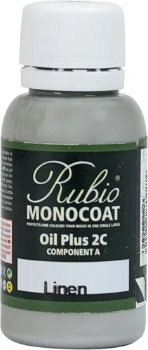 Miniatura 130 de Rubio Monocoat Muestra de Acabado de Aceite para Madera - Puro Aceite Plus Parte A Aceite de Linaza de Secado Rápido y Ecológico para Uso Pure