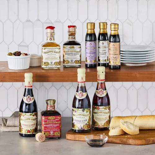 Miniatura 8 de Giusti Vinagre balsámico italiano de Módena IGP – 3 medallas de oro, rico y grueso Gran Deposito Aceto Balsamico di Modena para ensaladas, queso