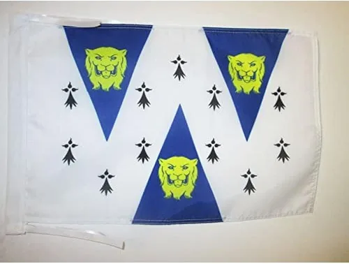 Miniatura 676 de Bandera de México AZ FLAG, 45.7 x 30.5 cm, con cordones - Pequeñas banderas mexicanas de 30 x 45 cm - Bandera de 45.7 x 30.5 cm
