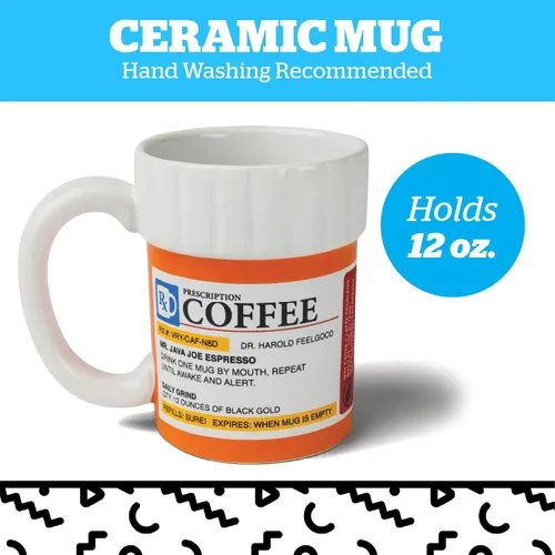 Miniatura 4 de Taza original de prescripción médica Bigmouth Inc