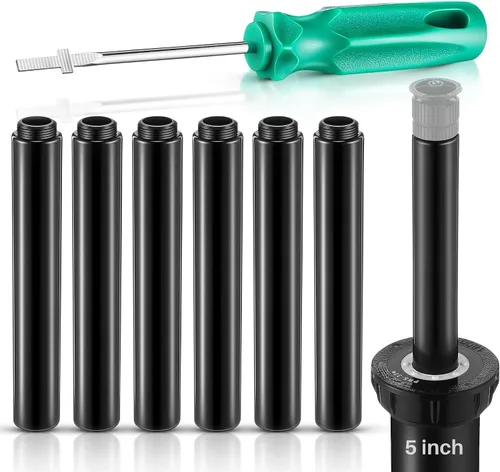 Miniatura 11 de Extensión elevadora emergente de 5 pulgadas compatible con rociadores Rain Bird 1800 y Hunter Pro-Spray, extensor de cabezal de aspersor