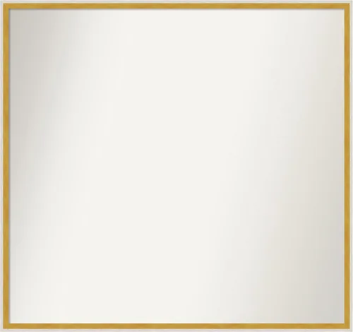 Miniatura 130 de Amanti Art Espejo de baño blanco para sobre el fregadero, 32 x 45 pulgadas, espejo de tocador rectangular blanco esbelto, marco de madera moderno