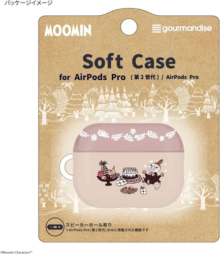 Miniatura 7 de Gourmandise MMN-142B Moomin Soft Case for AirPods Pro (2nd Generation) / AirPods Pro