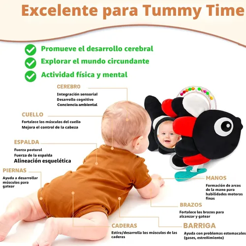 Miniatura 3 de weirtoya Sonajeros de Dentición Juguetes para Bebés de 3-6 Meses, Juguetes para Bebés de 0-6 Meses Juguetes Sensoriales para Lactantes con Cuentas