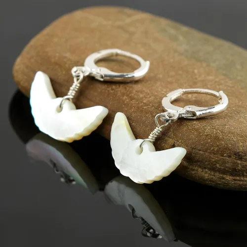 Miniatura 65 de Aretes de aro de cristal afganita natural Piedras afganas de alto grado Aretes chapados en plata Gota lisa Joyas de piedras preciosas hechas