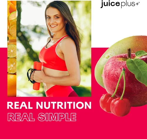 Miniatura 5 de JuicePlus+ - Mezcla de frutas y verduras masticables suaves – Sabrosas vitaminas veganas en gomitas para adultos y niños – 4 meses de suministro