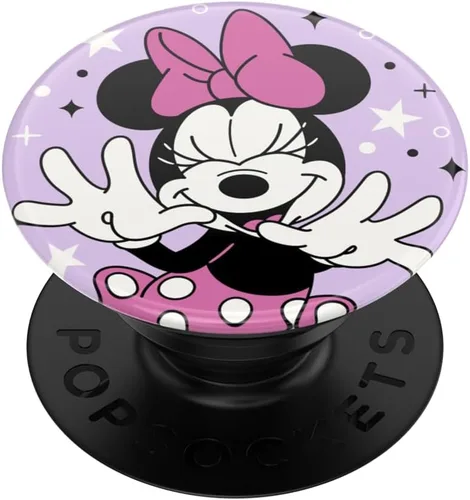 Miniatura 45 de PopSockets - Agarre para teléfono con soporte expandible, agarre adhesivo, Disney - Peekaboo Minnie