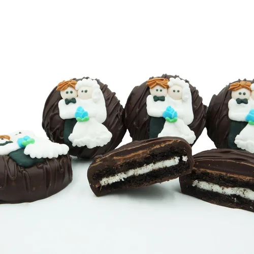Miniatura 59 de Galletas de la marca Philadelphia Candies cubiertos por ambos lados de chocolate negro y con leche, y crema de cacahuete de la marca Nutter Butter