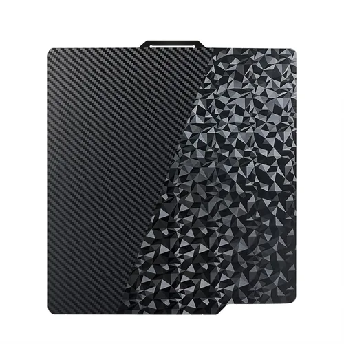Miniatura 11 de IdeaFormer-3D Placa de construcción de doble cara negra PEI para Bambu Lab X1/X1C/X1E/P1P/P1S/P2S/A1, lámina de acero para muelles flexible