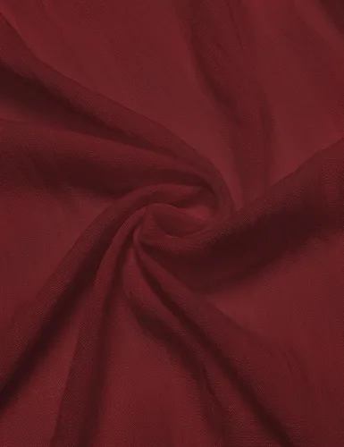 Miniatura 5 de COOFANDY Cárdigan de algodón con cuello de chal con volantes para hombre, chaqueta larga tipo kimono con parte delantera abierta